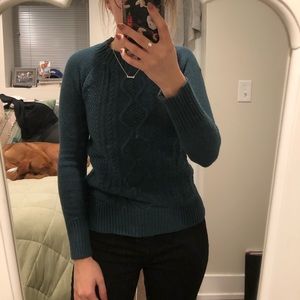 Merona green sweater